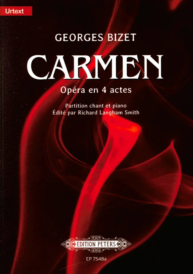 ビゼー：オペラ「カルメン」(仏語・英語)/原典版/Langham-Smith編 【輸入：ヴォーカルとピアノ】
