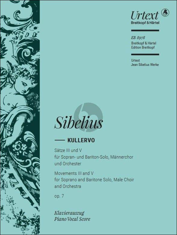 シベリウス：クレルヴォ Op.7/シベリウス全集に基づく原典版/Goss編 【輸入：ヴォーカルとピアノ】
