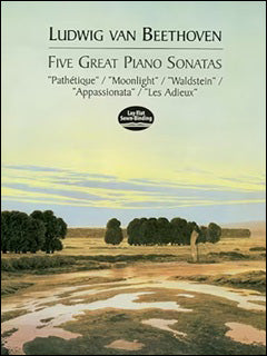 ベートーヴェン：5つの有名なソナタ: 「悲愴」「月光」「熱情」「テンペスト」「告別」 【輸入：ピアノ】