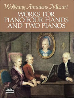 モーツァルト：連弾作品集 【輸入：ピアノ】