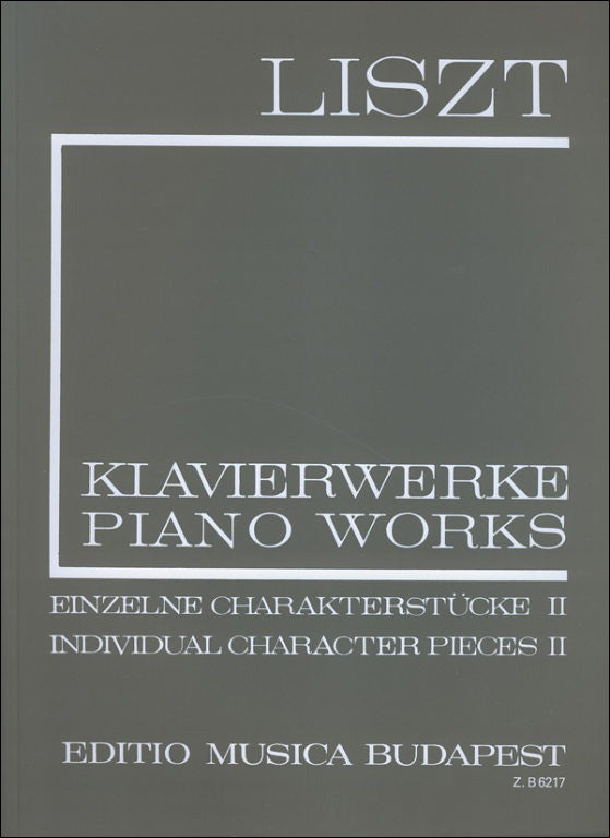 リスト：性格的な小品集 第2巻/新リスト全集 I: 第12巻/Sulyok & Mezo編 【輸入：ピアノ】
