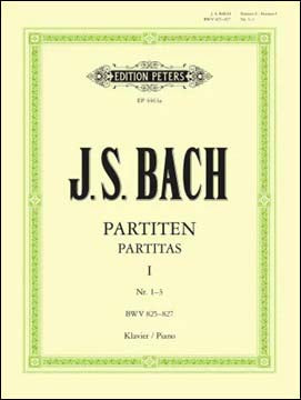 バッハ：パルティータ 第1巻 BWV 825-827/原典版/Soldan編 【輸入：ピアノ】