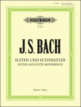 バッハ：組曲および断片集: BWV 818–820, 823, 835, 844, 996–998/Keller編 【輸入：ピアノ】