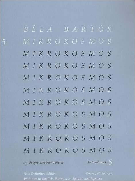 バルトーク：ミクロコスモス 第5巻 【輸入：ピアノ】