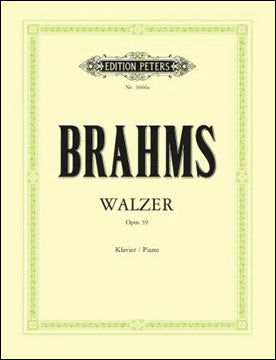ブラームス：ワルツ Op.39/Seemann編 【輸入：ピアノ】
