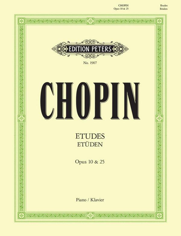 ショパン：練習曲集 Op.10, 25、3つの新しい練習曲/Scholtz & Pozniak編 【輸入：ピアノ】