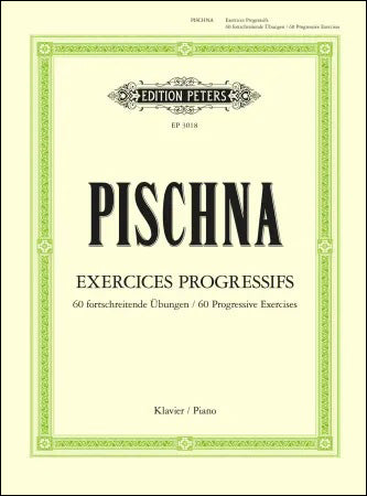 ピシュナー：60の発展的技巧練習曲 【輸入：ピアノ】