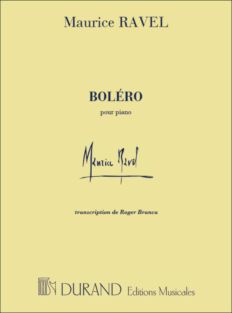 ラヴェル：ボレロ 【輸入：ピアノ】