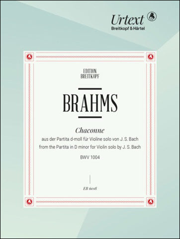 ブラームス：左手のためのバッハによるシャコンヌ ニ短調 【輸入：ピアノ】