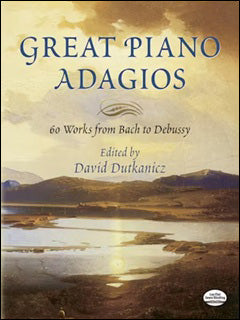 偉大なるピアノアダージョ集: 60作品 バッハからドビュッシーまで/Dutkanicz編 【輸入：ピアノ】