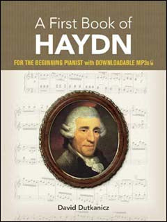 ハイドン：ピアノ初心者のための「はじめてのハイドン」/Dutkanicz編: オーディオ・オンライン・アクセスコード付 【輸入：ピアノ】