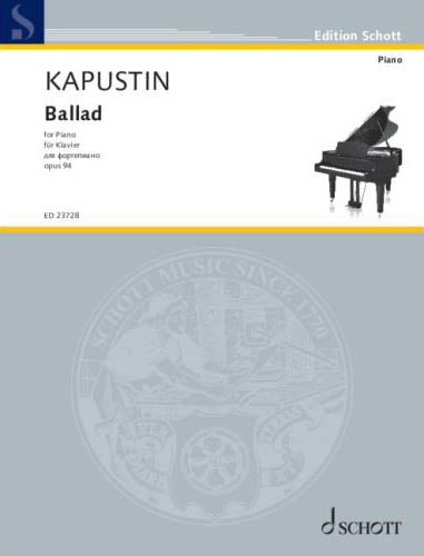 カプースチン：バラード Op.94 【輸入：ピアノ】 Default Title