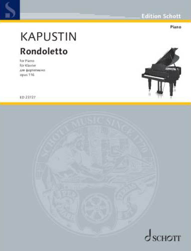 カプースチン：ロンドレット Op.116 【輸入：ピアノ】 Default Title