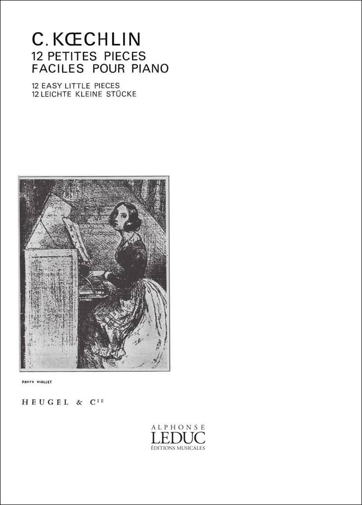 ケックラン：12の小品 【輸入：ピアノ】