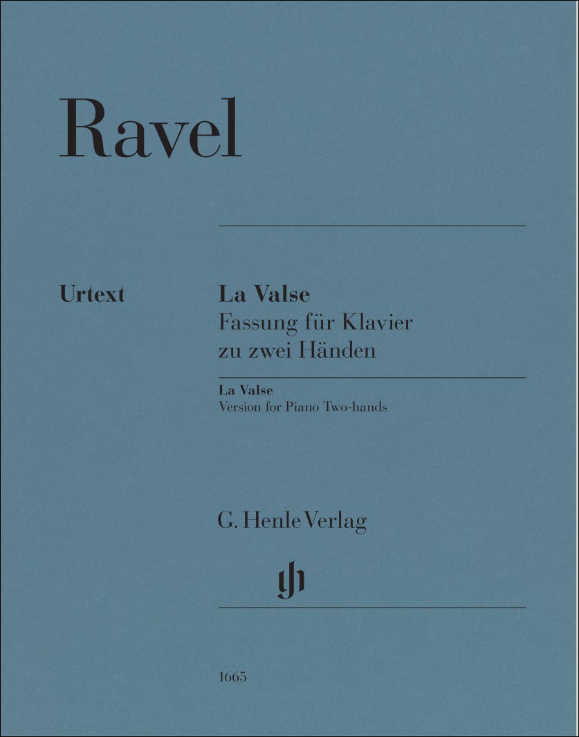 ラヴェル：ラ・ヴァルス/原典版/Jost編/Giltburg運指 【輸入：ピアノ】