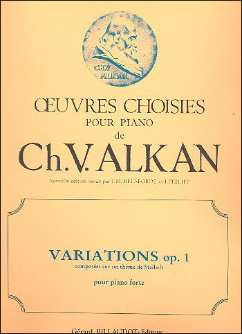 アルカン：シュタイベルトの「嵐」の主題に基づく変奏曲 Op.1 【輸入：ピアノ】
