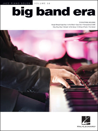 ジャズ・ピアノ・ソロ 第58巻: ビッグ・バンド時代/Edstrom編 【輸入：ピアノ】