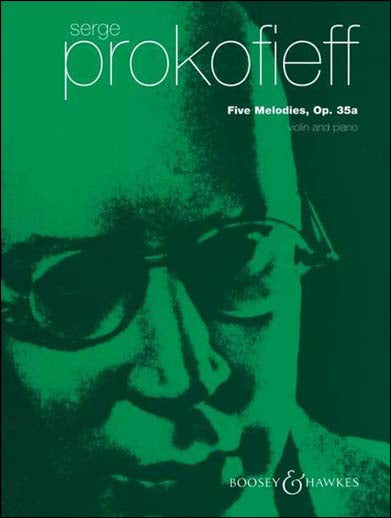 プロコフィエフ：5つのメロディ Op.35a/35bis 【輸入：ヴァイオリン】