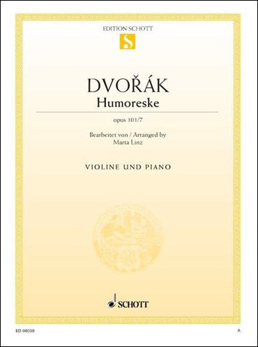 ドヴォルザーク：ユモレスク Op.101/7 【輸入：ヴァイオリン】