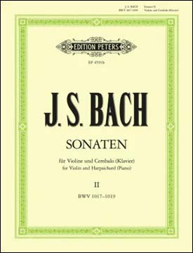 バッハ：バイオリン・ソナタ集 第2巻 BWV 1017-1019 【輸入：ヴァイオリン】
