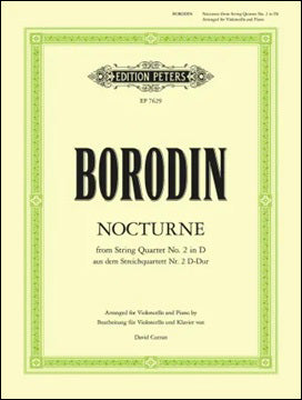 ボロディン：「弦楽四重奏曲 第2番」より ノクターン 【輸入：チェロ】