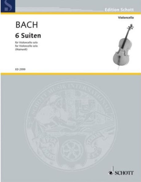 バッハ:無伴奏チェロ組曲 BWV 1007-1012 【輸入:チェロ】