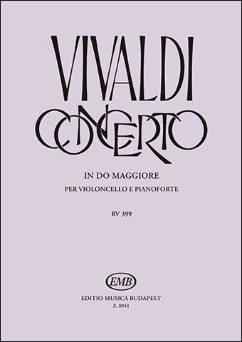ヴィヴァルディ：CONCERTO F.III,N. 6 IN DO RV399 【輸入：チェロ】