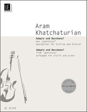 ハチャトゥリアン：「スパルタクス」より アダージョとバッカナール/Baich/Fletzberger編曲 【輸入：ヴァイオリン】