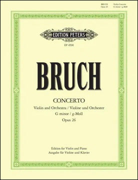 ブルッフ：バイオリン協奏曲 第1番 ト短調 Op.26 【輸入：ヴァイオリン】