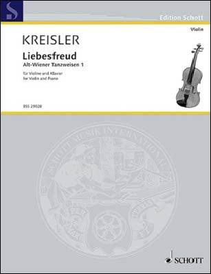 クライスラー：愛の喜び 【輸入：ヴァイオリン】