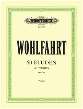 ウォルファールト：60の練習曲 Op.45 【輸入：ヴァイオリン】