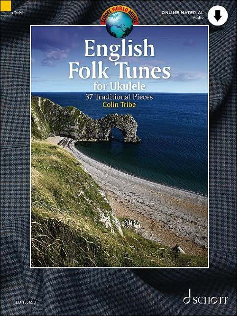 ウクレレのための イギリス民謡曲集: ウクレレのための 37の伝統的な小品集/Tribe編: オーディオ・オンライン・アクセスコード付 【輸入:ギター】
