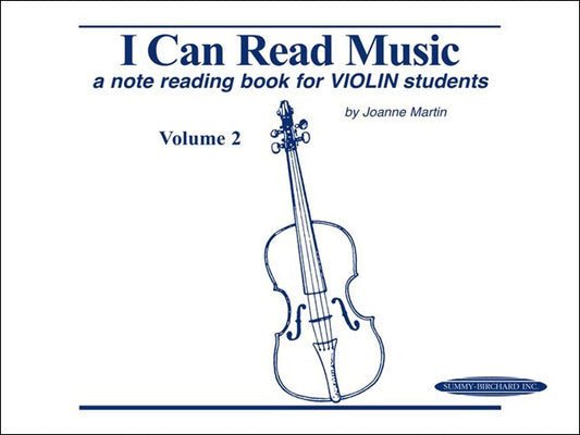 マーティン：バイオリン教本 - I Can Read Music 第2巻 【輸入：ヴァイオリン】