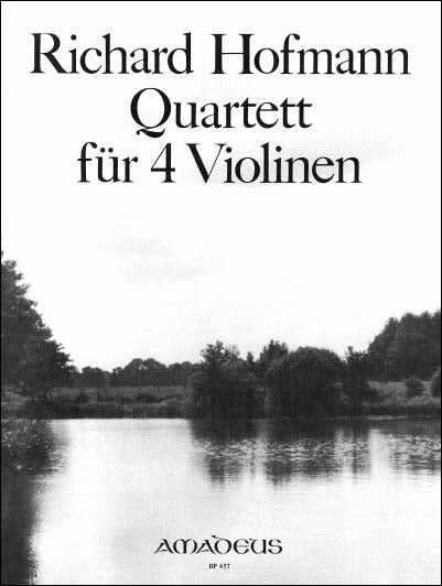 ホフマン：4本のバイオリンのための四重奏曲 Op.98/Bernhard編: パート譜セット 【輸入：ヴァイオリン】 Default Title