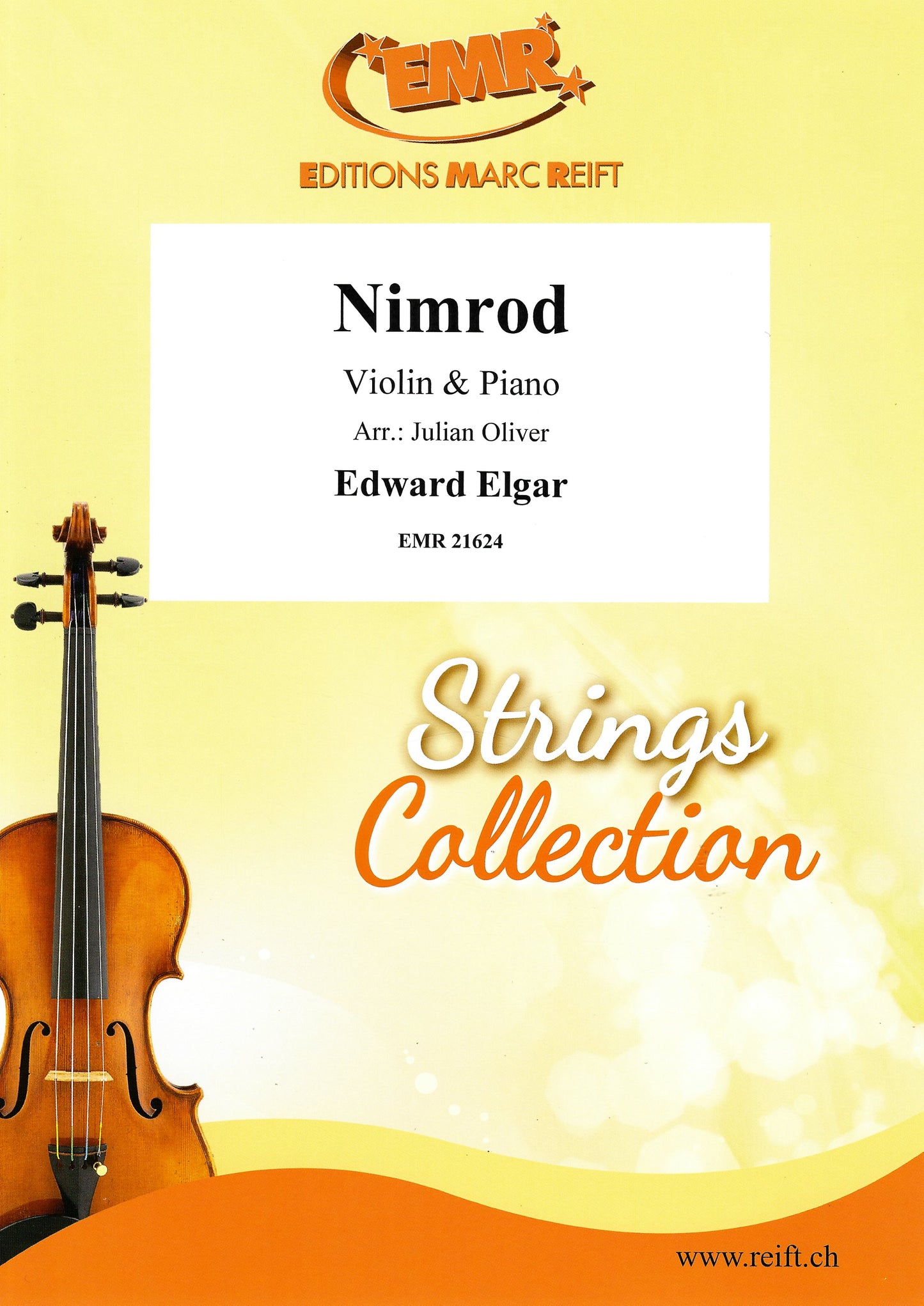 エルガー：ニムロッド ～「エニグマ変奏曲」Op.36より/Oliver編曲 【輸入：ヴァイオリン】