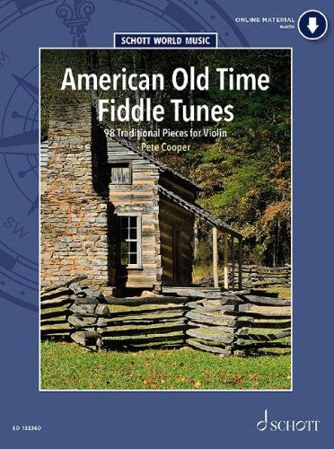 古きよきアメリカのフィドル曲集/クーパー編: オーディオ・オンライン・アクセスコード付 【輸入:ヴァイオリン】