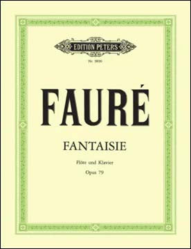 フォーレ：幻想曲 ハ長調 Op.79 【輸入：フルート】