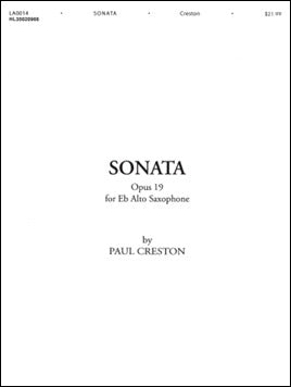 サクソフォン・ソナタ Op.19