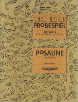 オーケストラ作品の抜粋練習曲集(ドイツ・オーケストラ・ユニオン公認試験問題集) 【輸入：トロンボーン】