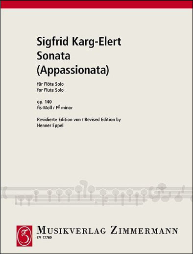 フルート・ソナタ Op.140「アパッショナータ」
