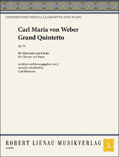 クラリネット五重奏曲 変ロ長調 Op.34
