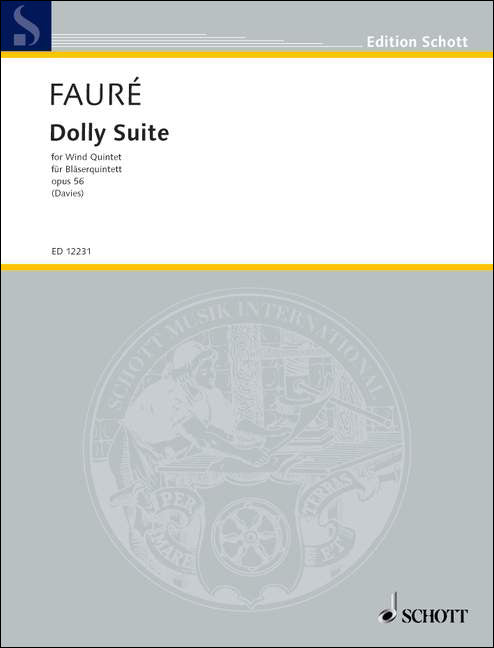 フォーレ：組曲「ドリー」 【輸入：木管アンサンブル】