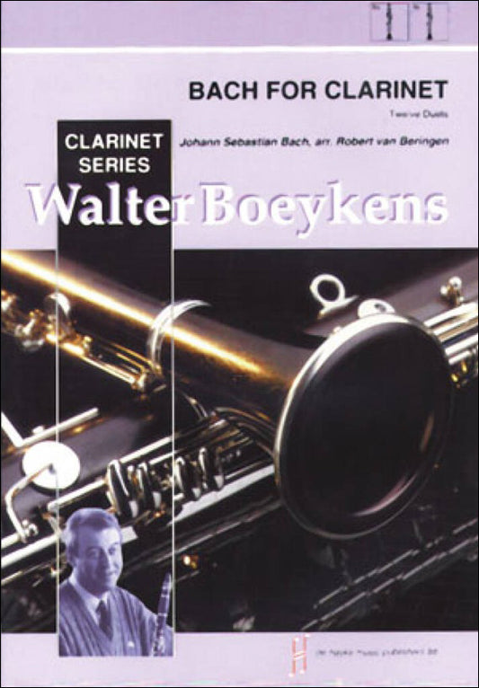 バッハ:クラリネットのためのバッハ曲集: 12のデュエット/Van Beringen編曲 【輸入:クラリネット】