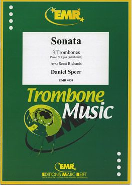 スピアー：３本のトロンボーンのためのソナタ(ピアノまたはオルガン・アドリブ伴奏付)/リチャーズ編 【輸入：トロンボーン】 Default Title