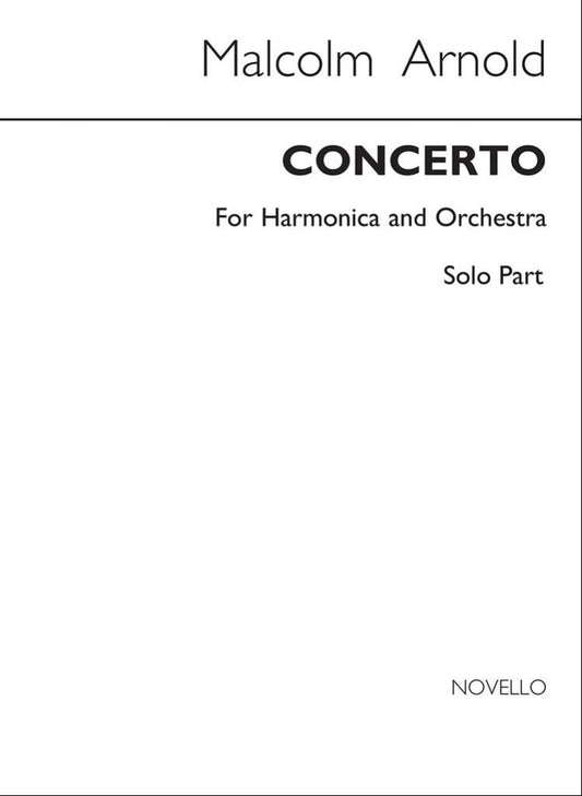 アーノルド：ハーモニカ協奏曲 Op.46: ハーモニカ・ソロパート譜 【輸入：ハンドベル】