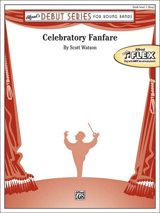 ワトソン：祝典ファンファーレ(フレックス編成版): スコアとパート譜セット 【輸入：吹奏楽】
