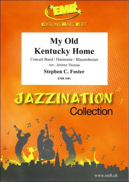 フォスター：ケンタッキーの我が家/Thomas編曲: スコアとパート譜セット 【輸入：吹奏楽】