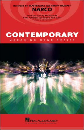 ブラスタージャックス ＆ ティミー・トランペット - ナルコ(ティミー・トランペット バージョン)/マーチングバンド用編曲/ボコック編: スコアとパート譜セット 【輸入：マーチング】