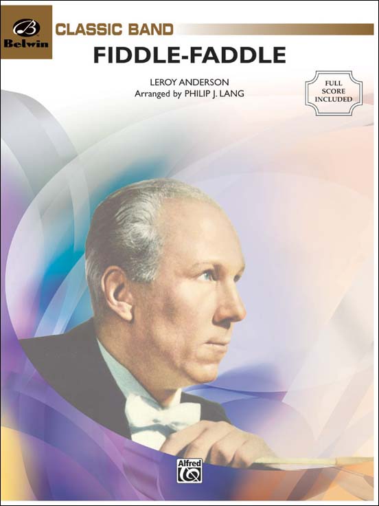 アンダーソン：フィドル・ファドル/吹奏楽用編曲/Lang編: フル・スコアとパート譜セット 【輸入：吹奏楽】