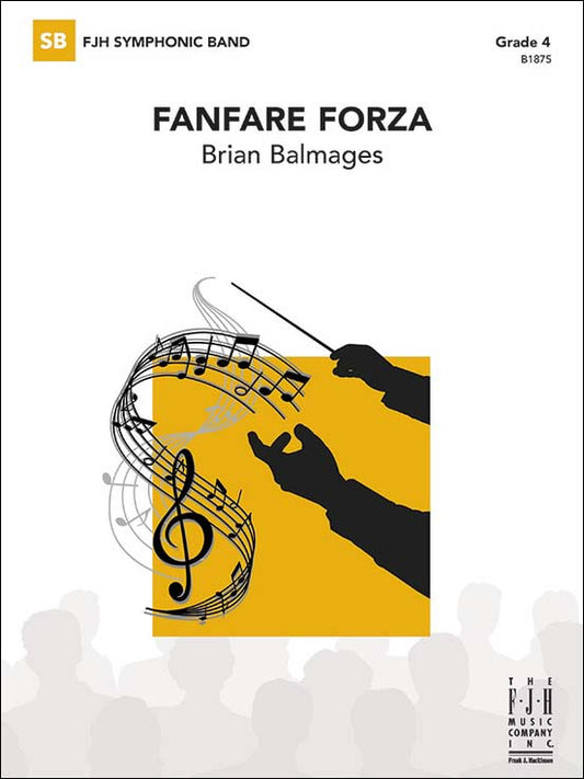 バルメイジズ：ファンファーレ・フォルツァ: フル・スコア 【輸入：吹奏楽】